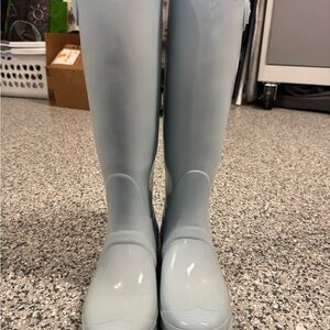 Light Blue Hunter Tall Rain Boots